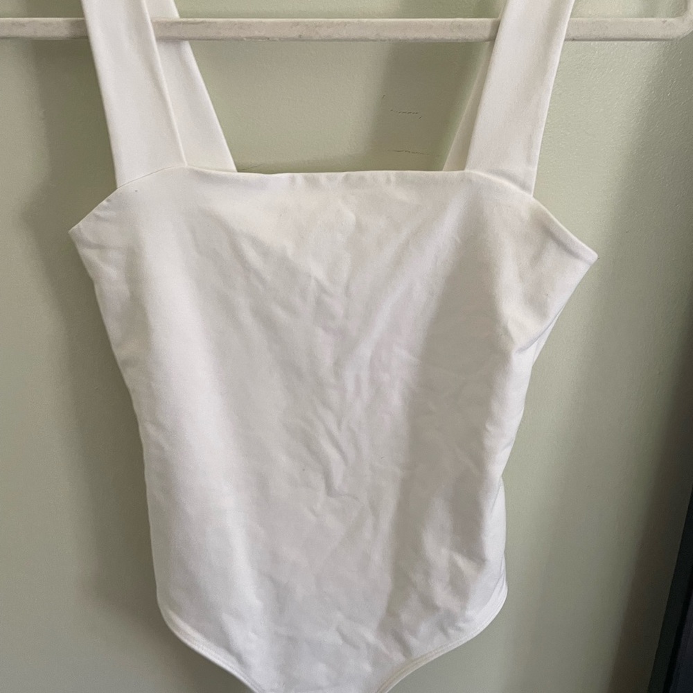 Abercrombie & Fitch Soft White Bodysuit